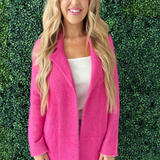 Long Sleeve Open Front Sweater Coat