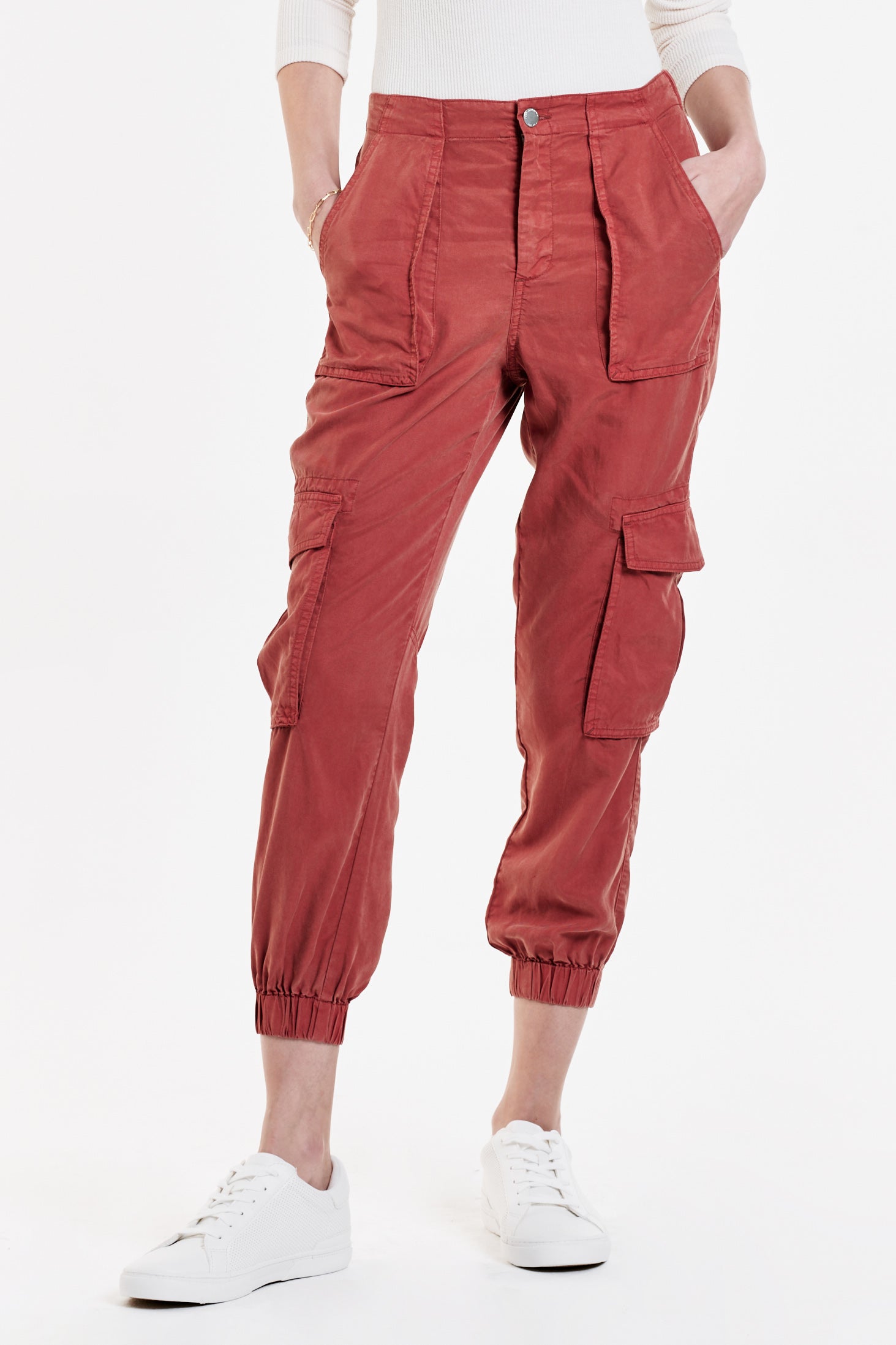 Sandy Super High Rise Ankle Trouser