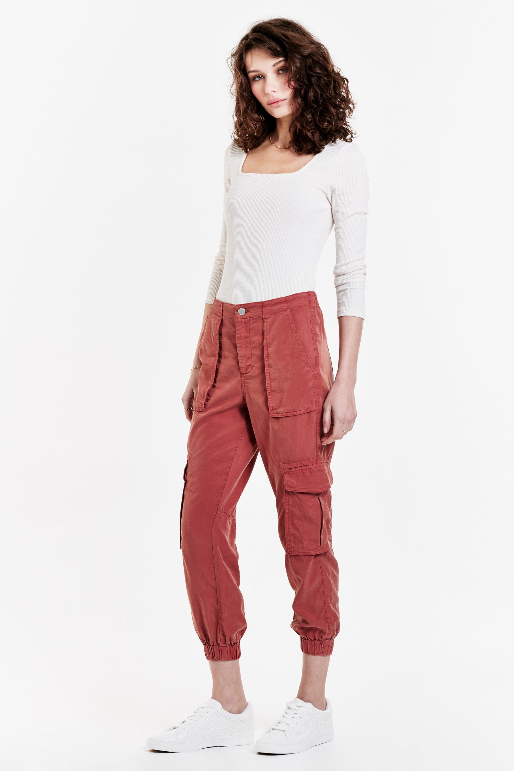 Sandy Super High Rise Ankle Trouser