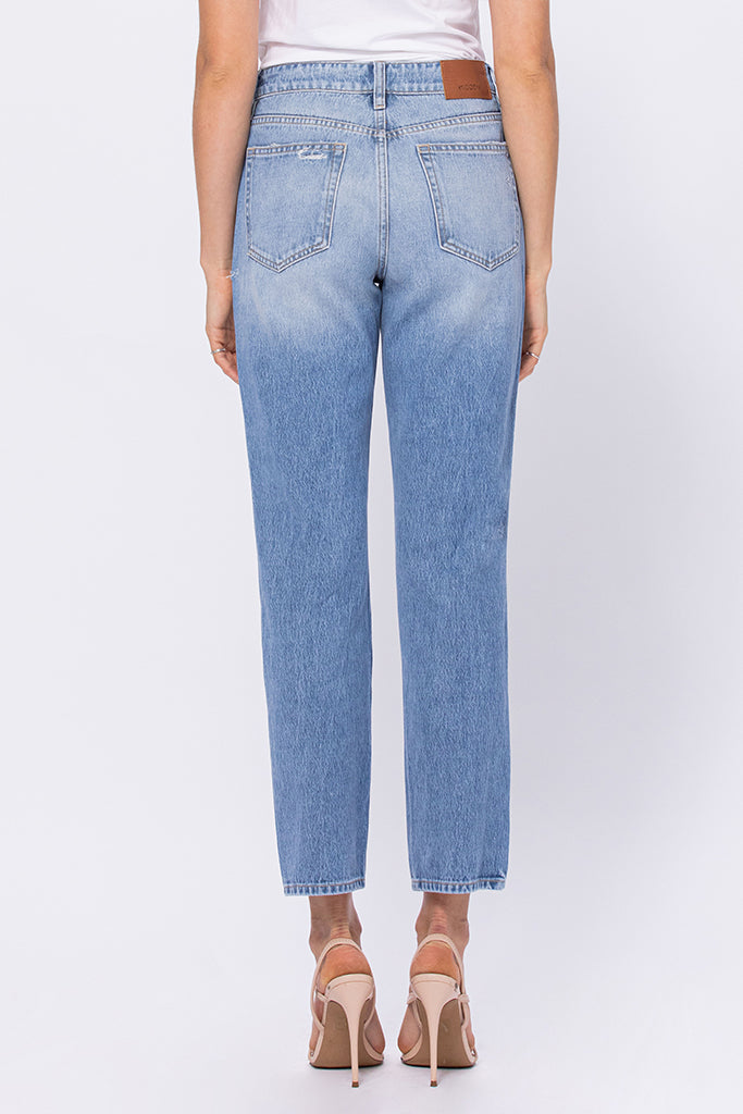 Zoey Basic Mom Jeans
