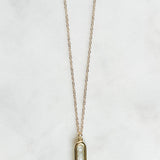 Beaded Bar Necklace