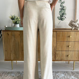 Woven Wide Leg Trouser