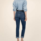 Catherine High Rise Fab Ab Double Roll Up