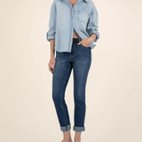 Catherine High Rise Fab Ab Double Roll Up