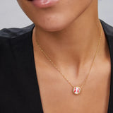 Baseball Short Pendant Necklace