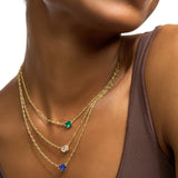 Calin Crystal Pendant Necklace