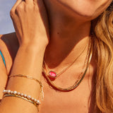 Courtney Paperclip Bracelet