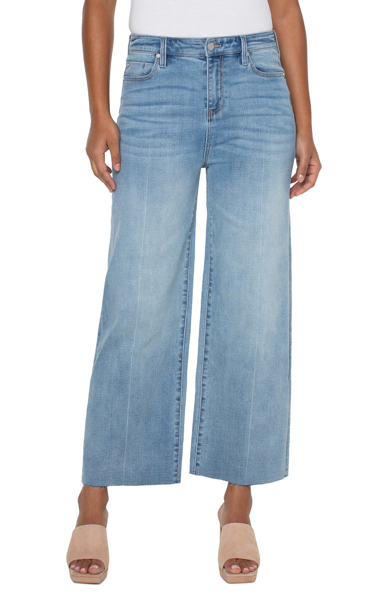 Stride High Rise Crop Wide Leg 26"