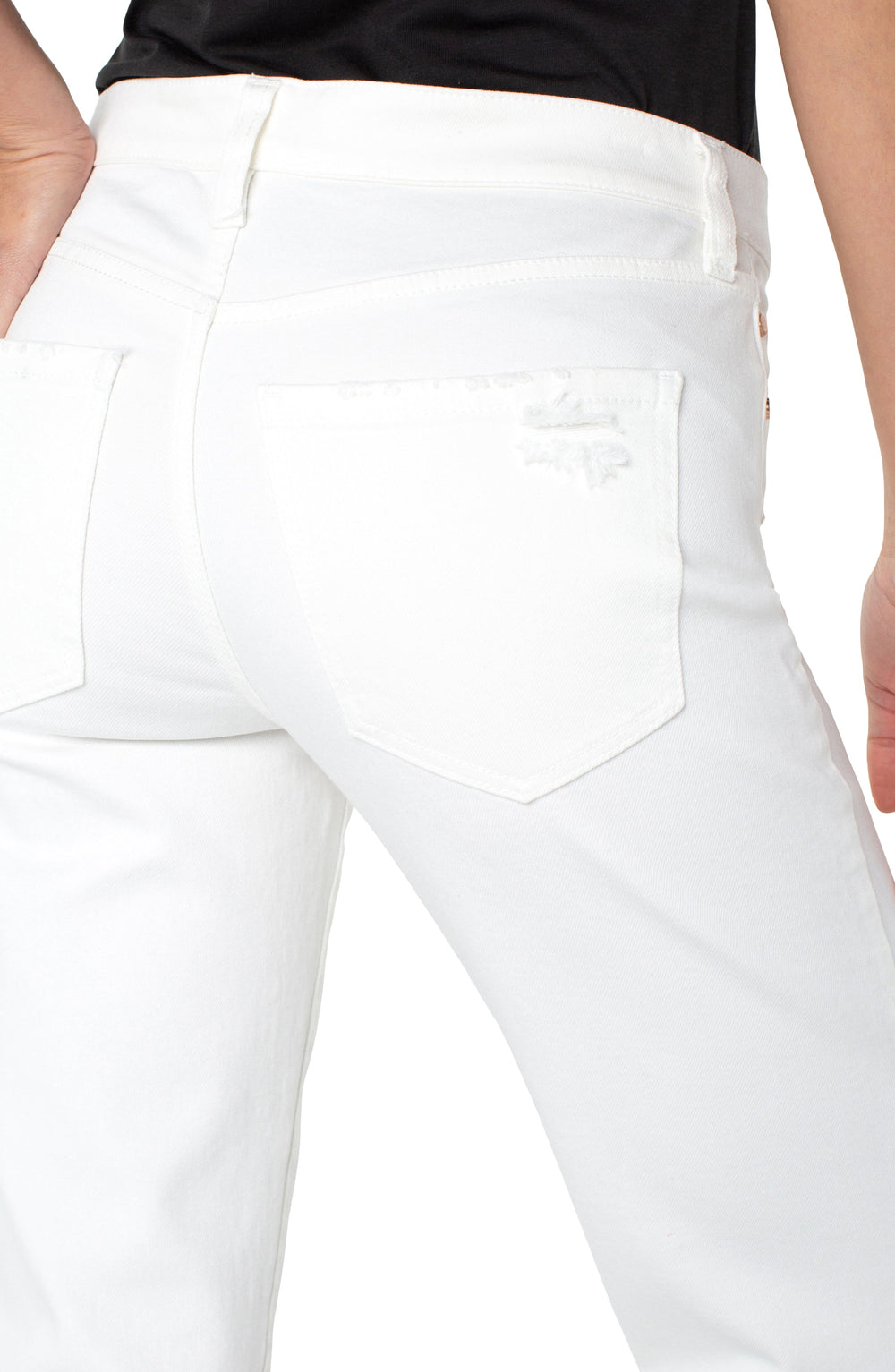 Crop Straight Cut Hem 27"