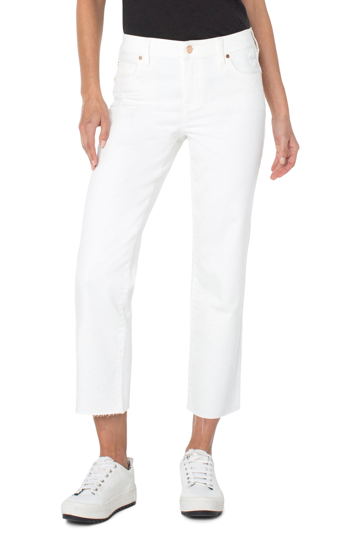 Crop Straight Cut Hem 27"