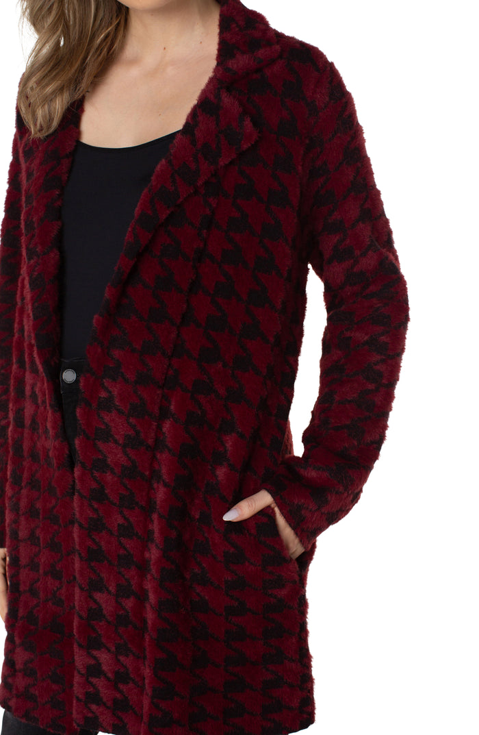 Open Front Coatigan Sweater