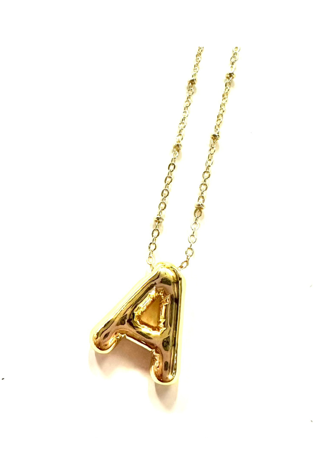 Balloon 16" Letter Necklace