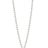 Water Resistant 34" Chain with Puffy Heart Drop
