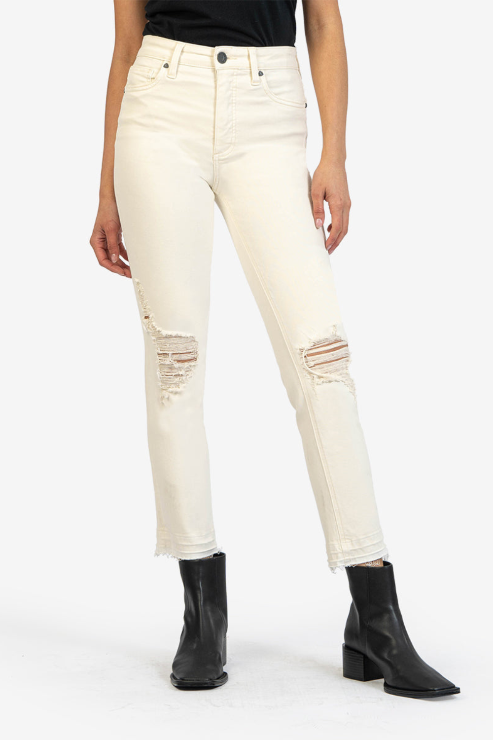 Rachael Released Hem High Rise