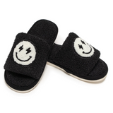 Black Bolt Slide Slippers