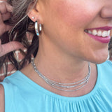 Multi-Layer Ball Chain Necklace
