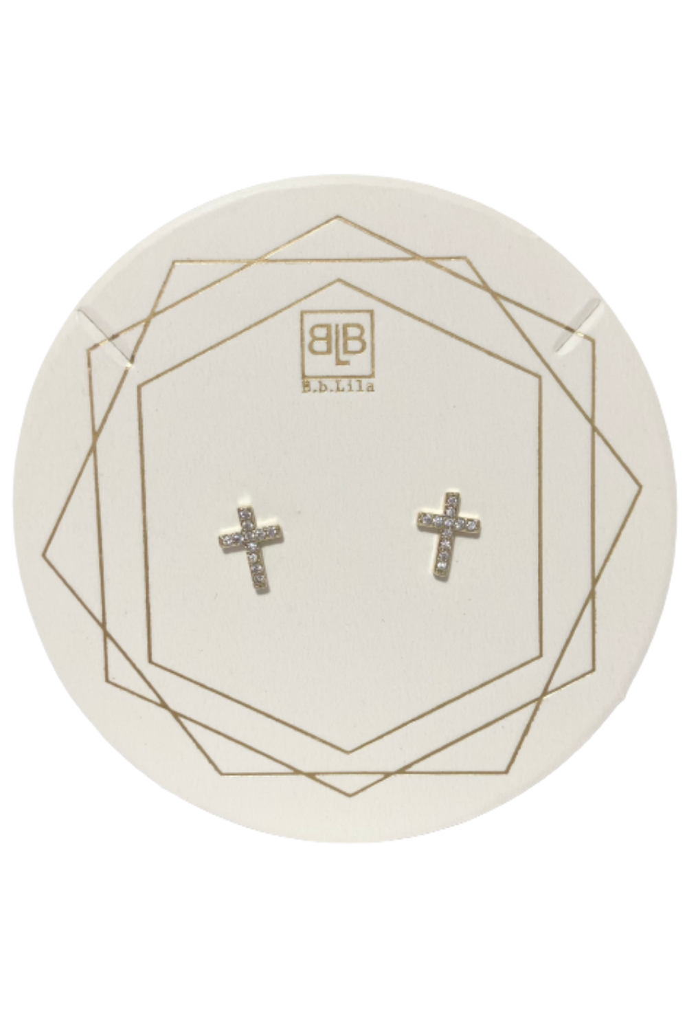 Cross Stud Earrings