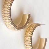 Medium Thick Detail Hoop