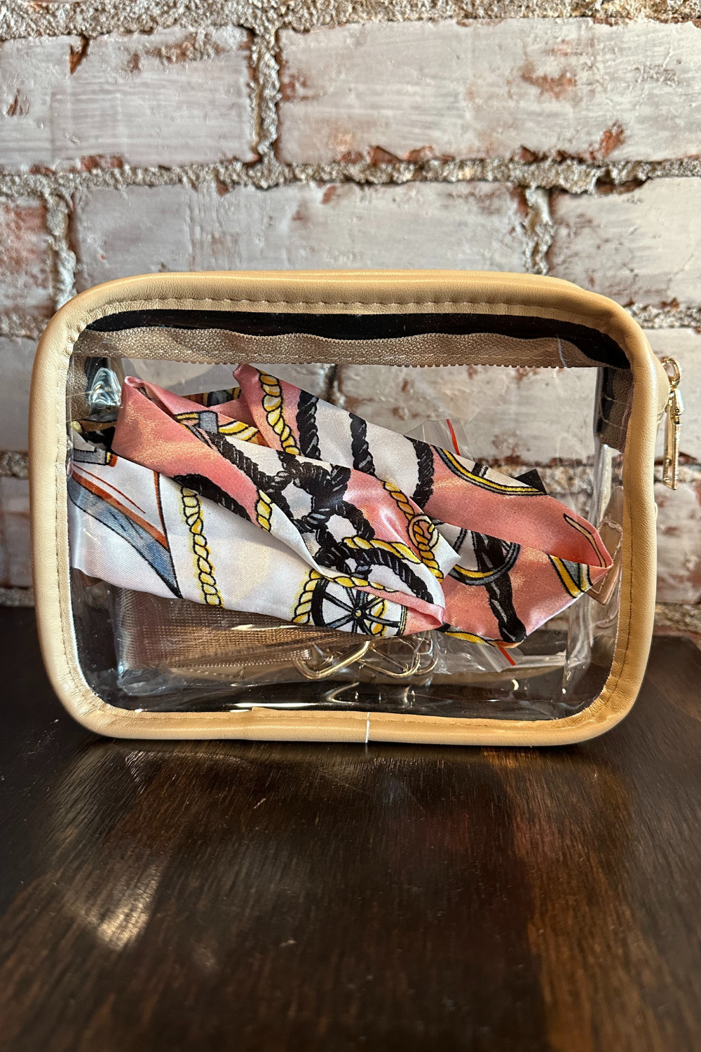 Clear Gameday Purse