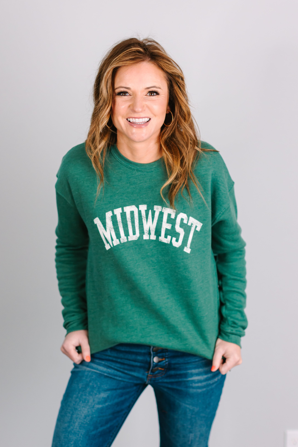 Midwest Graphic Cozy Sweatshirt