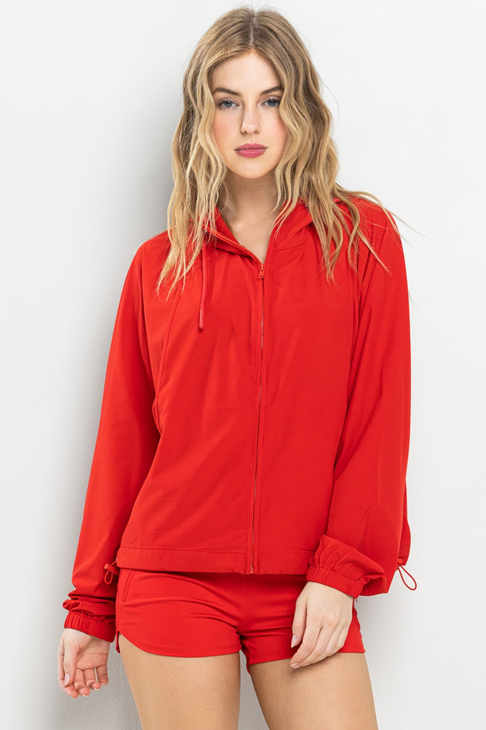 Wind Breaker Zip Up Hoodie