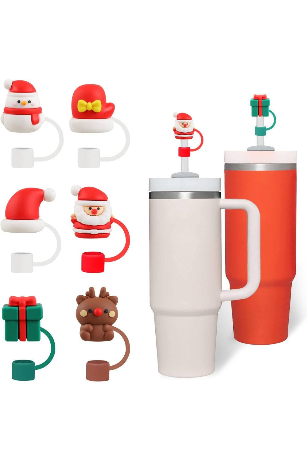 Holiday Stanley Straw Covers