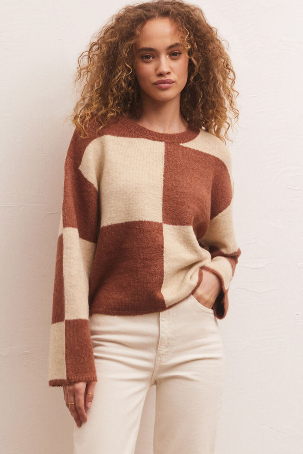 Rosi Blocked Sweater