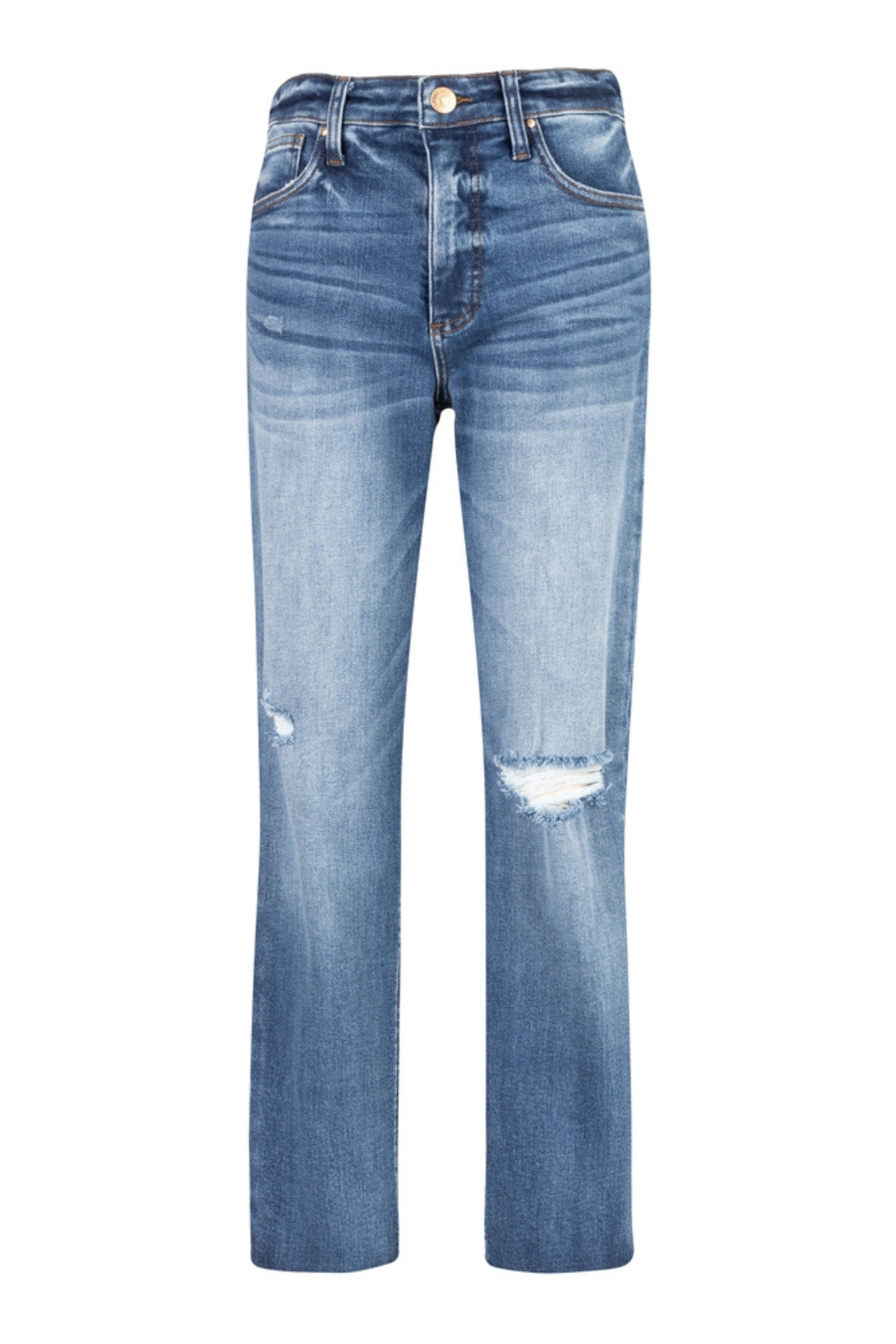 Rachael High Rise Fab Ab Mom Jean