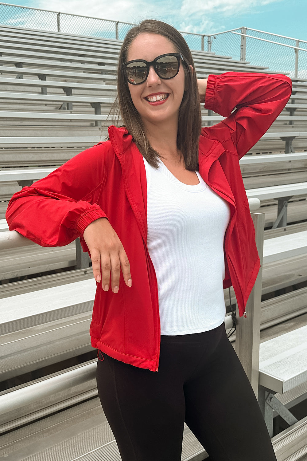 Wind Breaker Zip Up Hoodie