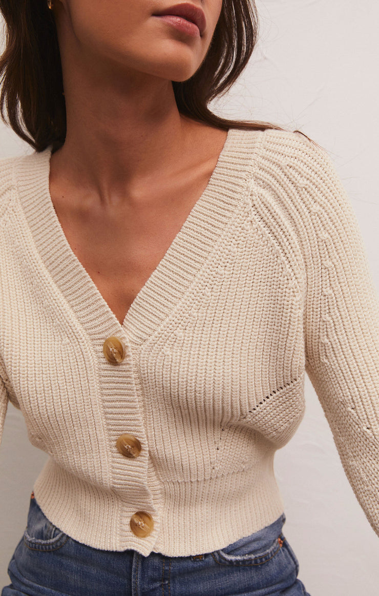 Brit Cropped Cardigan