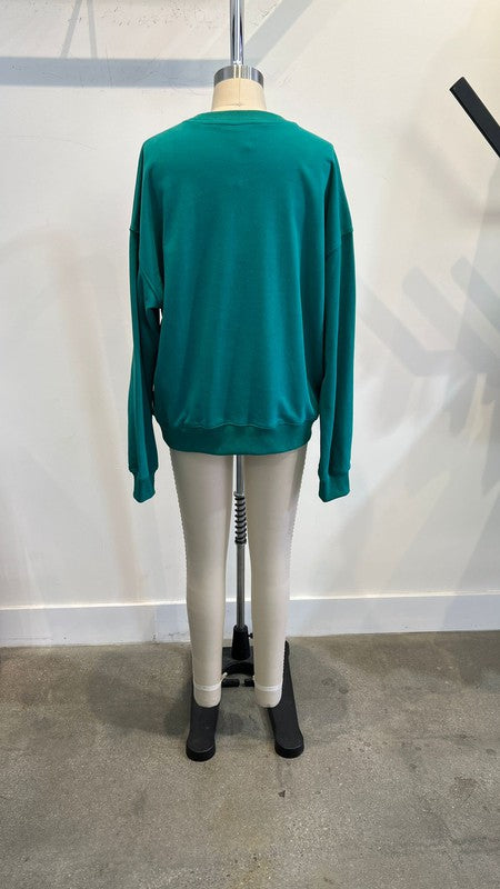 Solid Lounge Pullover Top