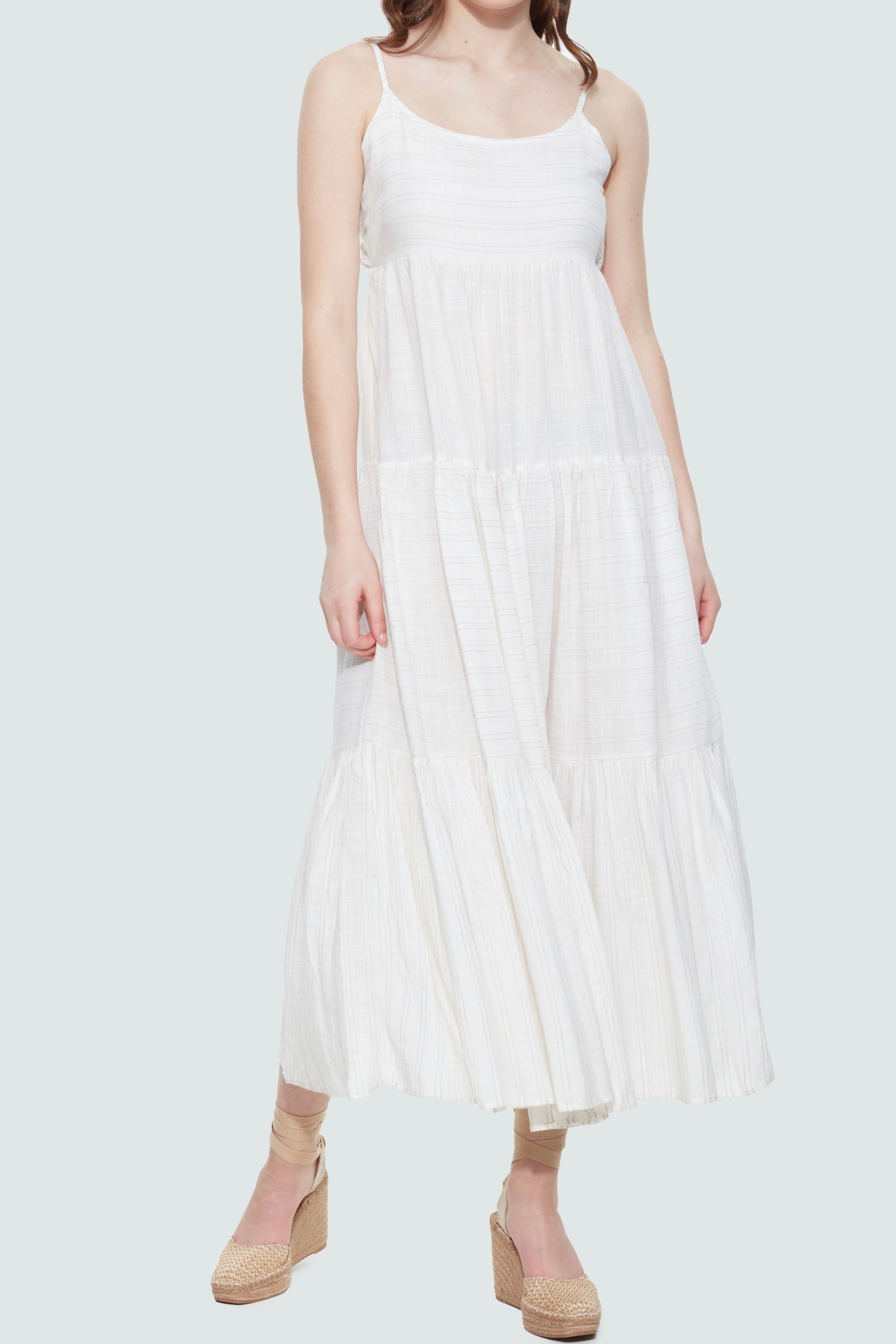 Back Tie Maxi Dress