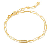 Courtney Paperclip Bracelet