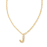 Crystal Letter Pendant Necklace