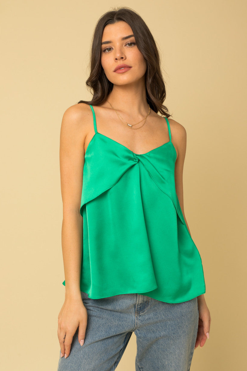Twisted Top Sleeveless Tank