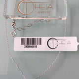 Petite Hestia Single Baguette CZ Necklace