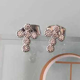 Antique Hand Set Cross Studs