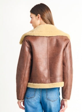 Faux Shearling Jacket
