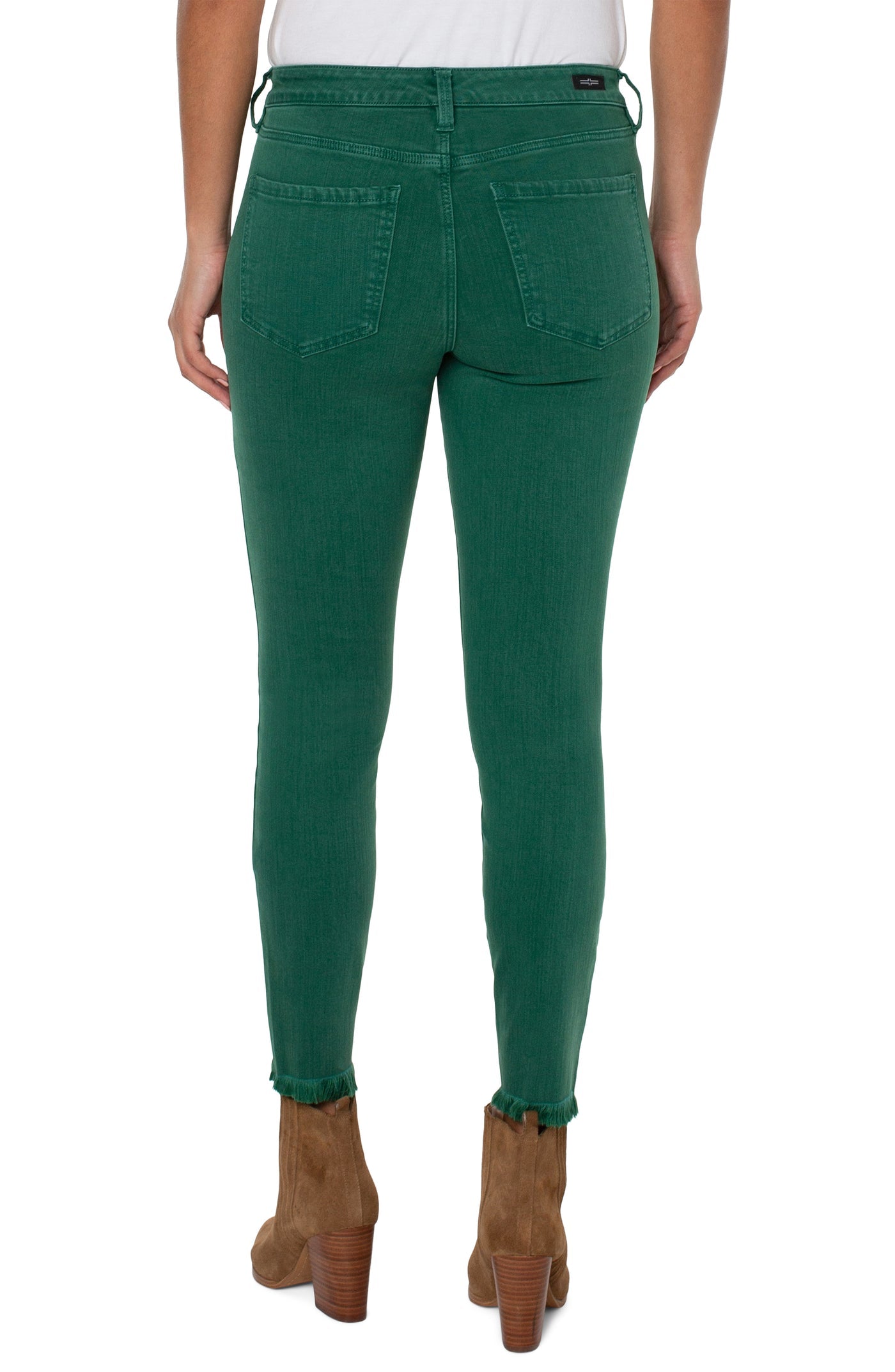 Abby Ankle Skinny W/ Fray Hem