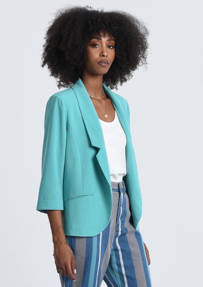 3/4 Sleeve Spring Blazer