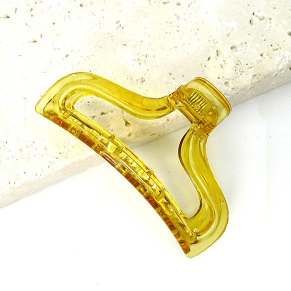 Transparent Claw Hair Clip