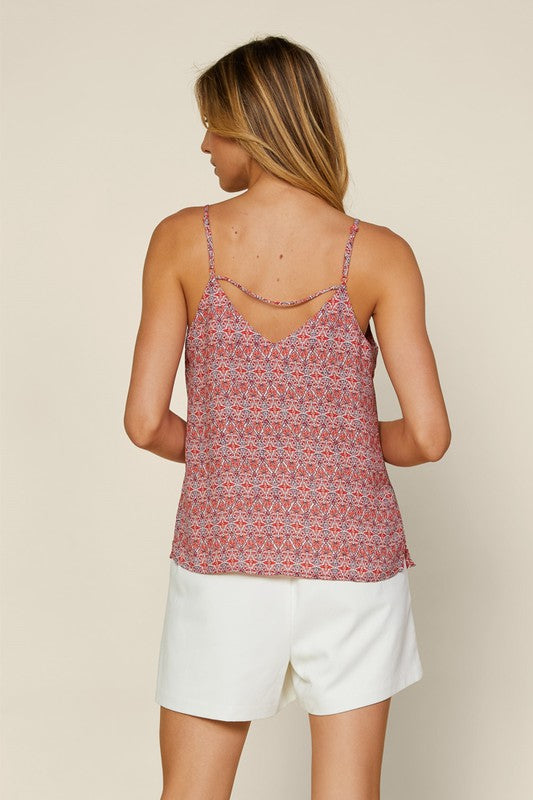 Printed Cami Top