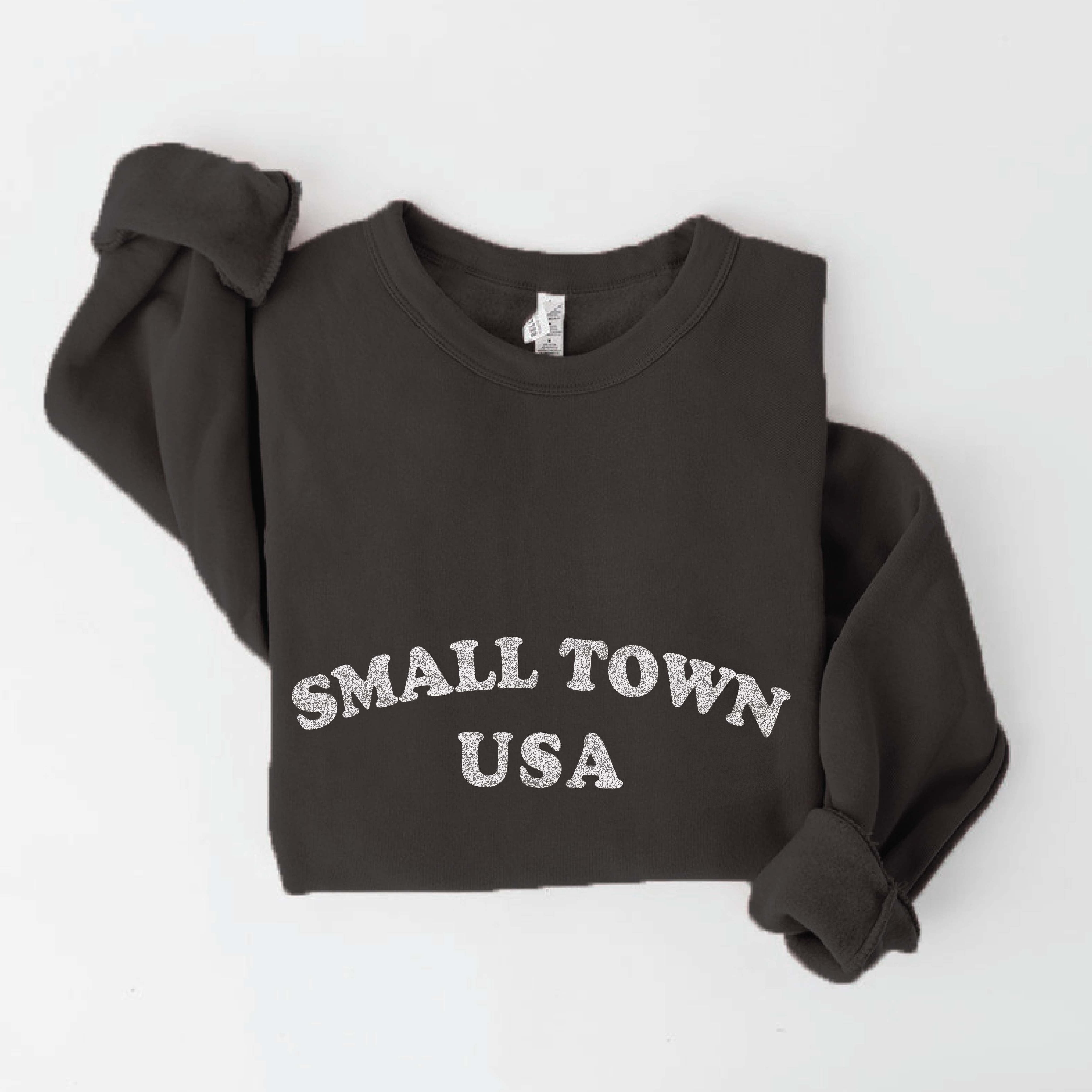Small Town USA Graphic Sweatshirt