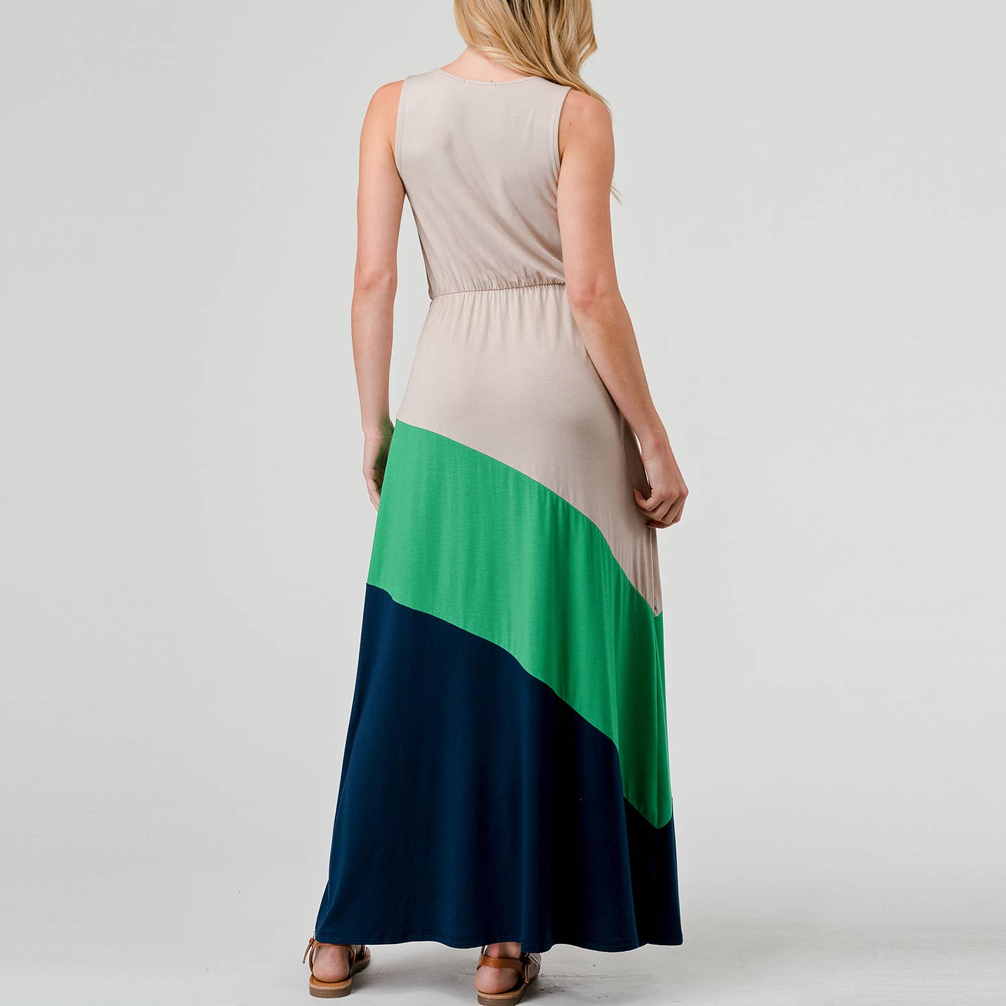 Modal Jersey Color Block Dress