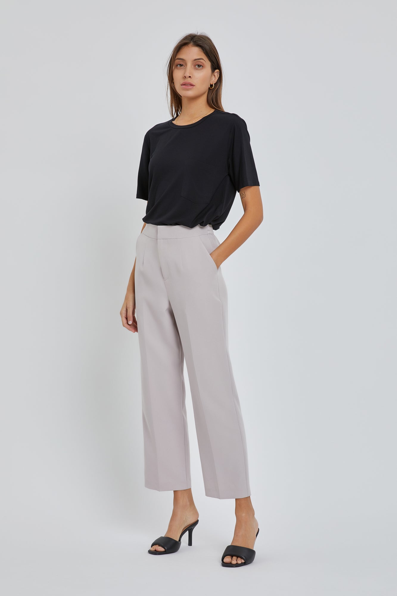Flat Panel Sleek Trouser Pant