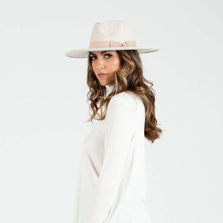 Ariel II Vegan Felt Rancher - Wheat