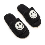 Black Bolt Slide Slippers
