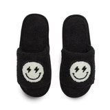 Black Bolt Slide Slippers