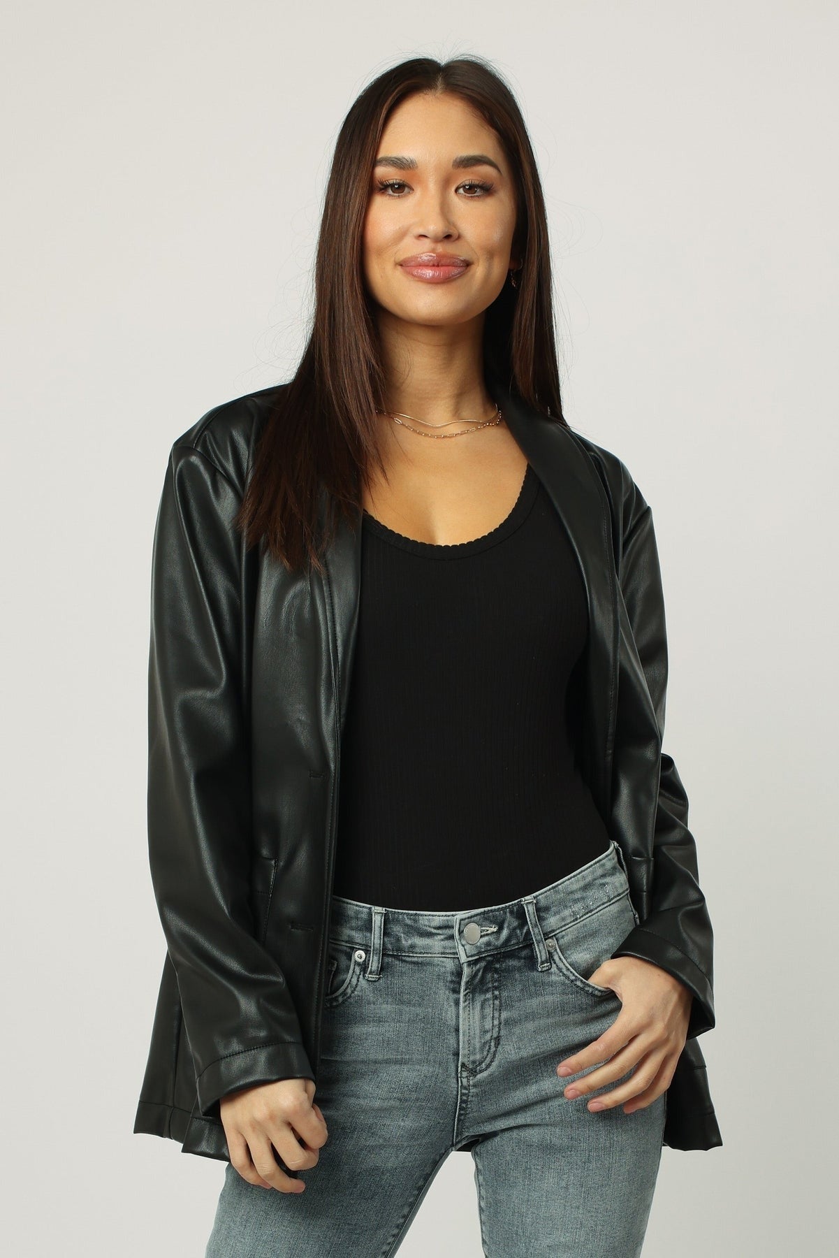 Petra Relaxed Patched Pocket Blazer