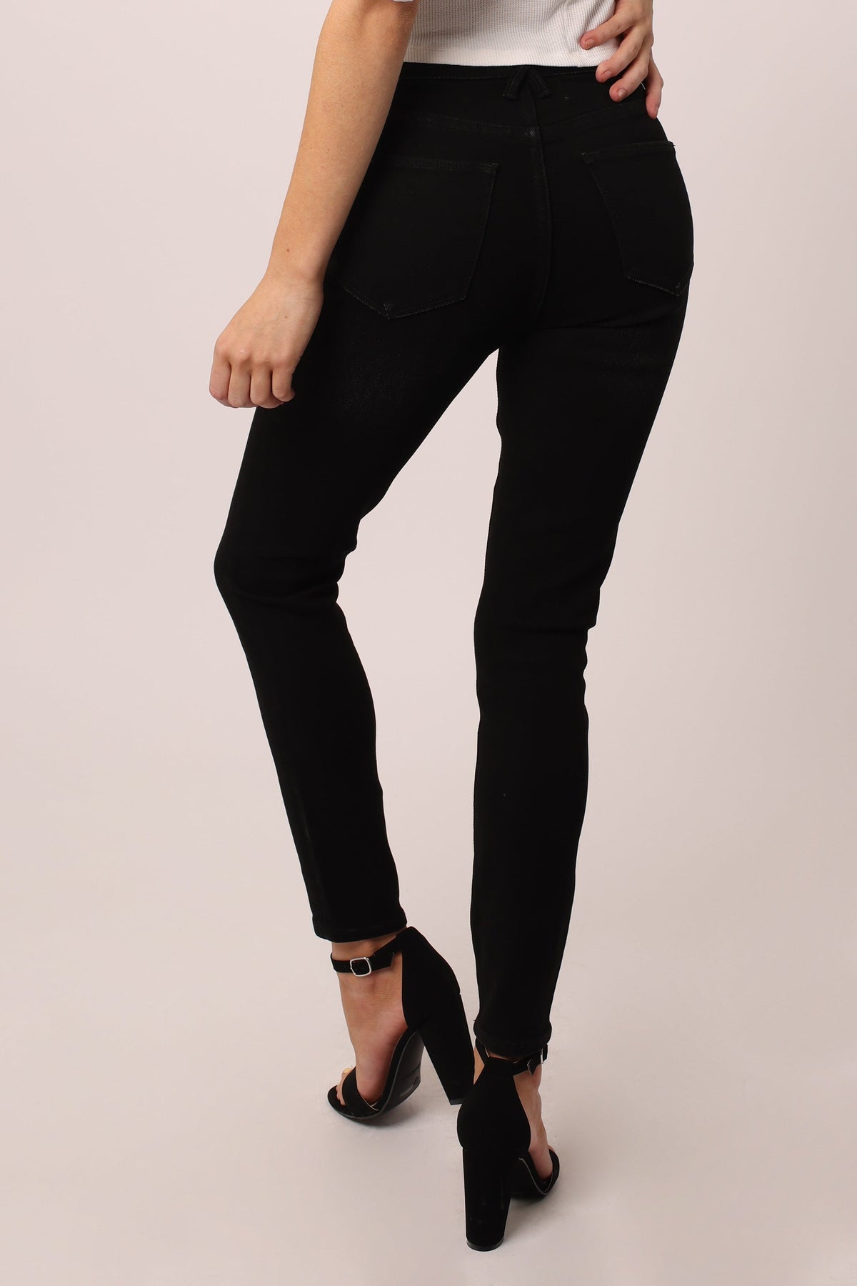 Olivia Super High Rise Button Fly